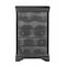 Global Furniture Usa Traditional Glam Croc Pompei Metallic Grey Mirror 1433 - alternate 3